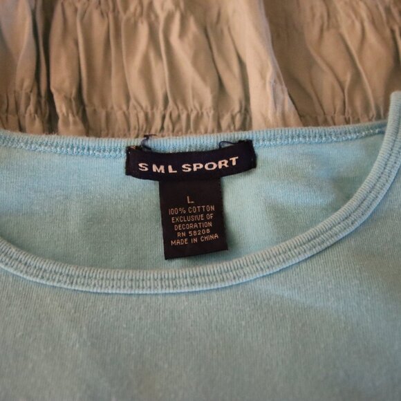 Tee Shirt with Sequins - Picture 3 of 4